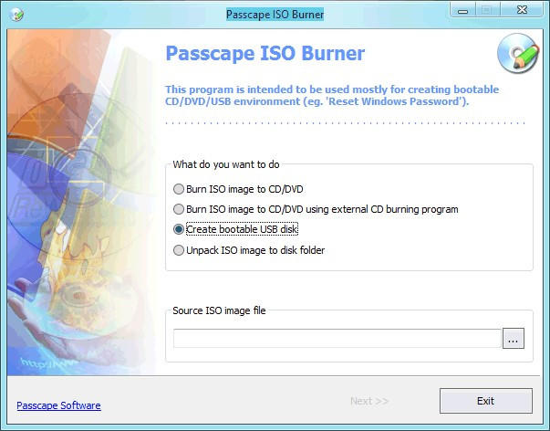 passcope iso burner