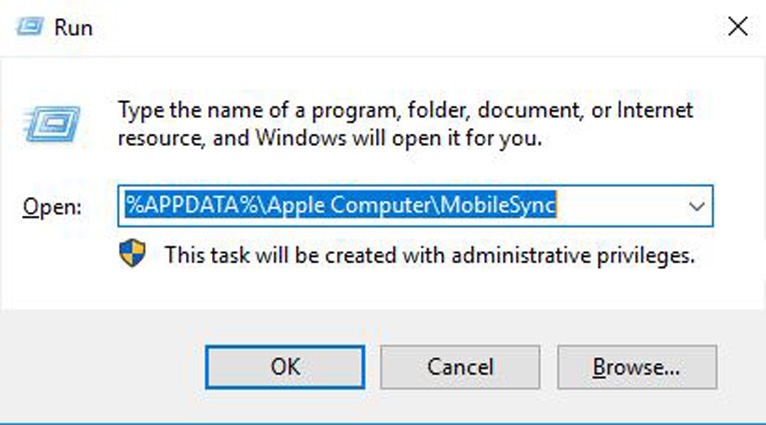 type name of the folder to open it