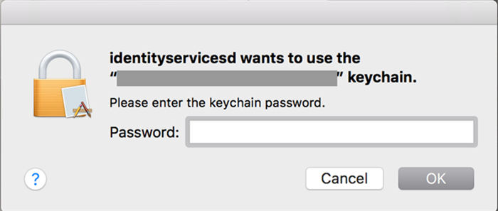 Commcenter Wants To Use The Login Keychain How to Fix 'Identityservicesd wants to use the Login Keychain' Error