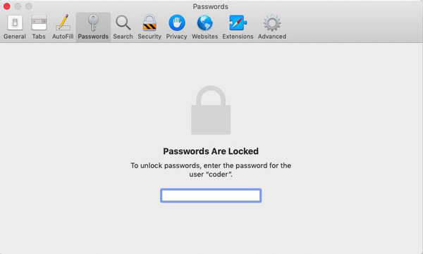password protected