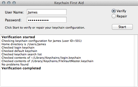 update keychain password update keychain password