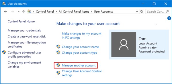 How to reset Laptop password with super admin