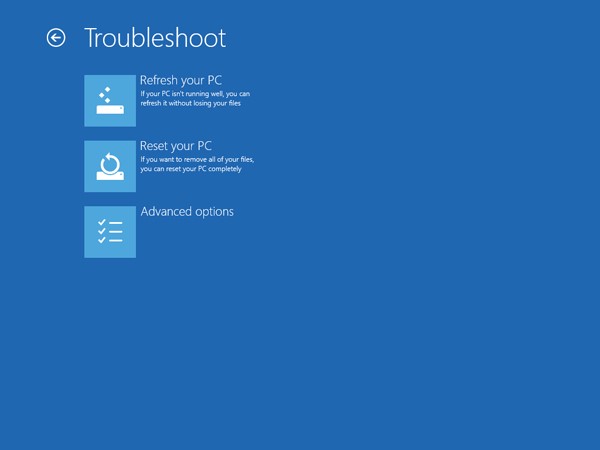 reset your pc