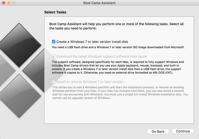  creare usb avviabile windows 7sul Mac senza bootcamp