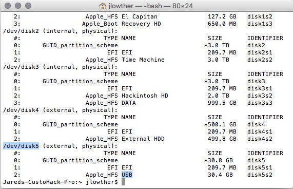 creare usb di avvio di Windows sul Mac senza bootcamp 2