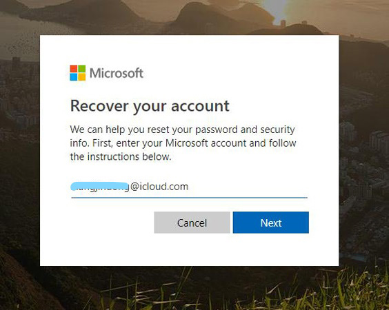 how to change password for microsoft account