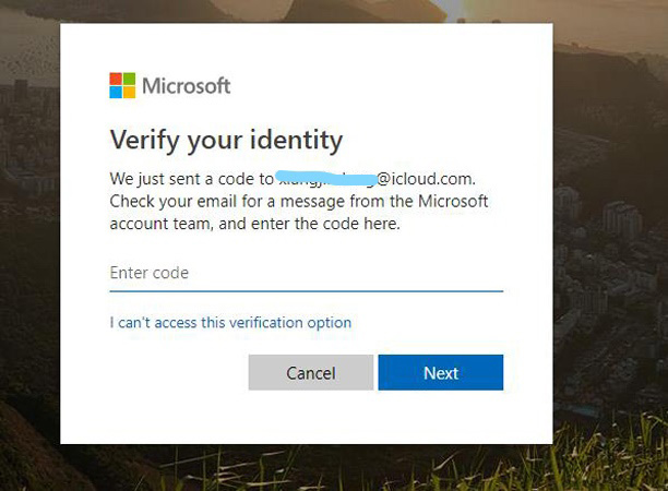 type security code