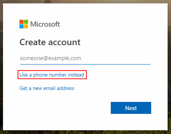 how to change microsoft account phone number