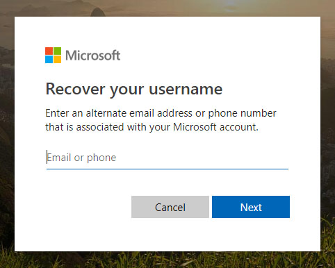 how do i find my microsoft account