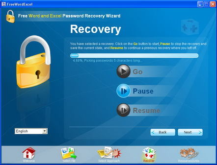word and excel password recovery wizard