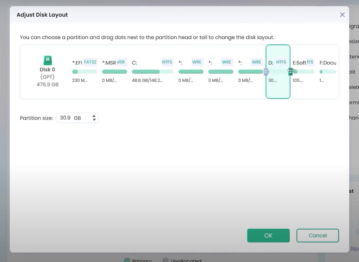 Partition SSD with PassFab 4EasyPartition
