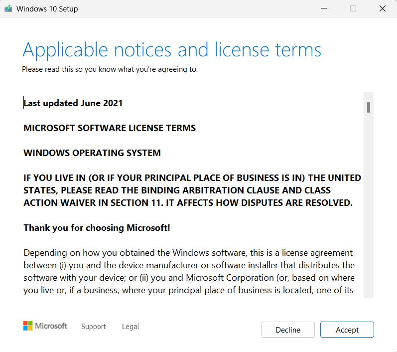 Installazione pulita di Windows 10/11 tramite ISO