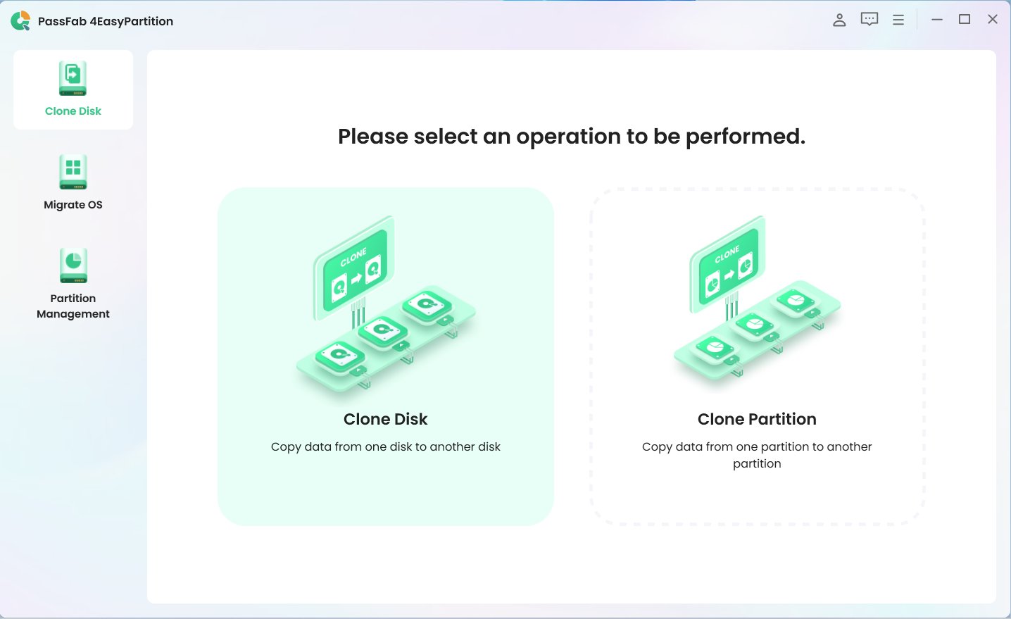 Extend c drive space with PassFab 4EasyPartition