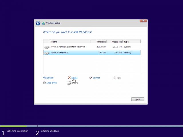 Partition SSD with Windows Media Creation Tool