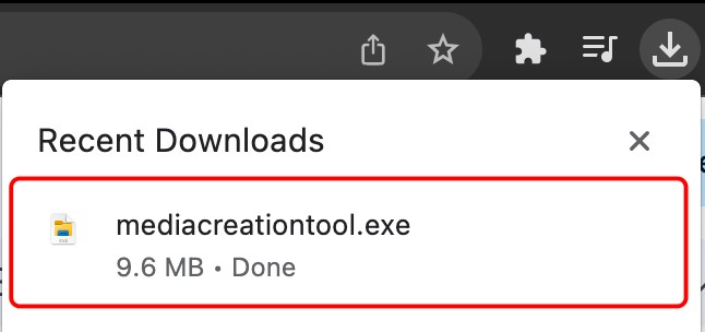 download the media creation tool