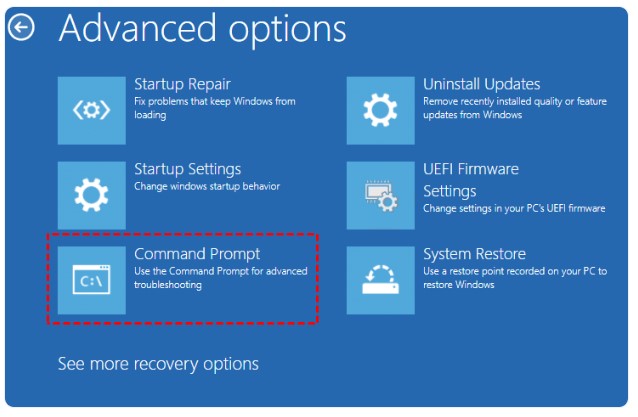 Image of Step 2 of Run SFC Scan