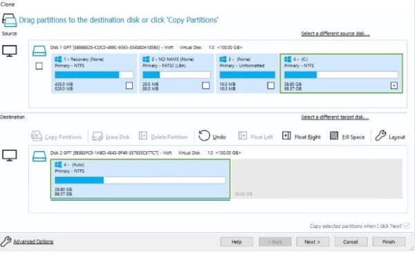 Macrium Reflect is free HDD cloning software for Windows