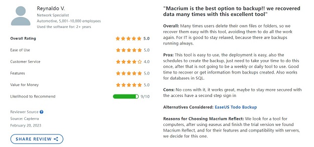 Macrium Reflect 리뷰 및 대체방법 총정리