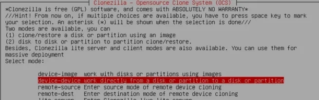 Clonezilla를 사용하여 HDD를 SSD로 마이그레이션