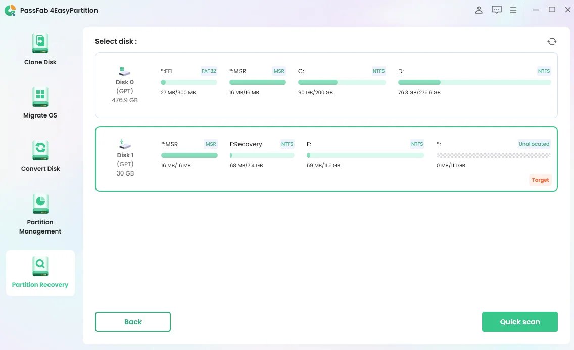 Recuperar partición