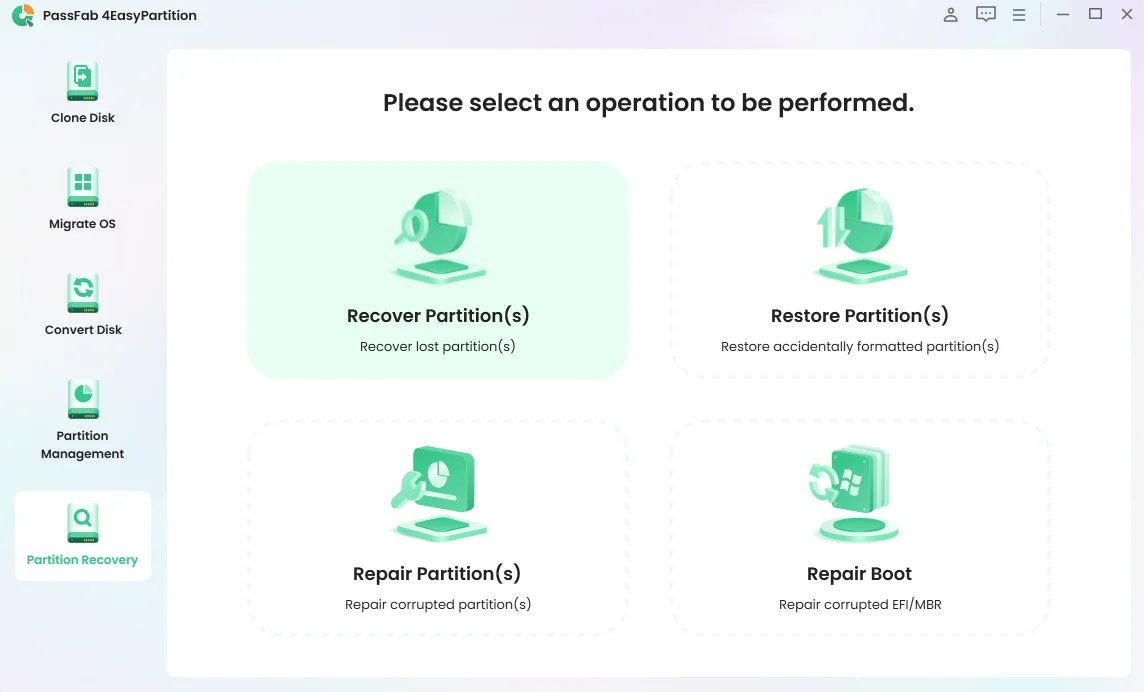 Recuperar partición