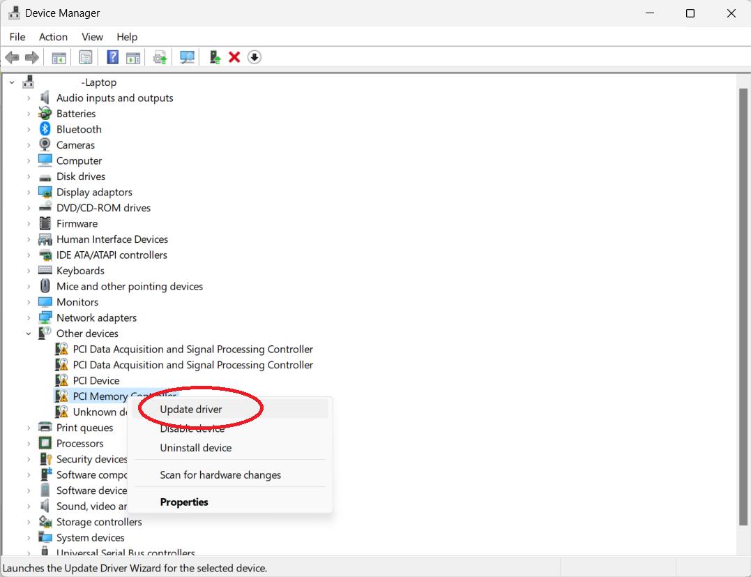 reinstall or update drivers to fix critical process died error
