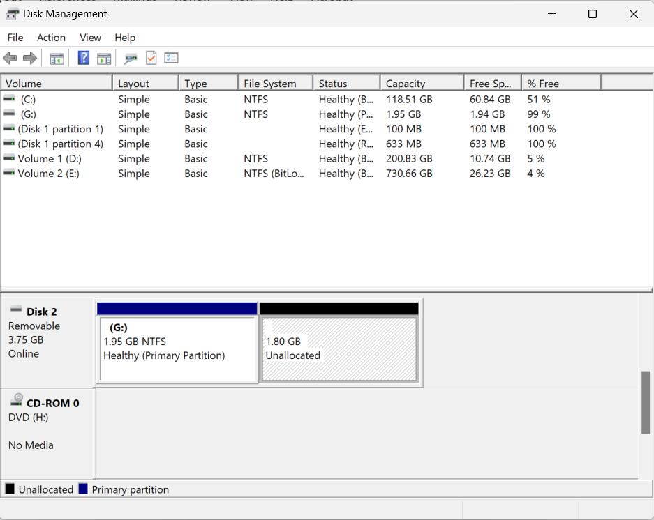 come allocare un disco rigido con Gestione disco