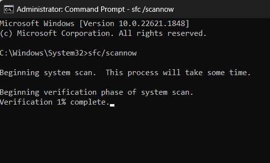 run SFC And DISM command to scan errorsv