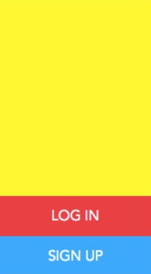 tap log in to reset snapchat password