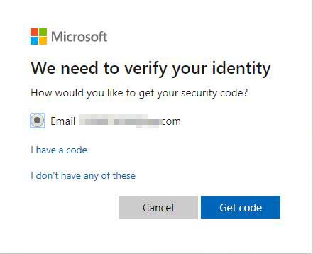 verify identify to fix windows 10 not accepting password