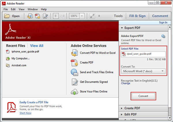 adobe acrobat converter free download word pdf