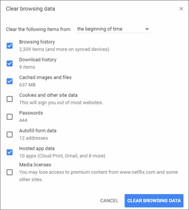 clear cache to fix fail to load pdf