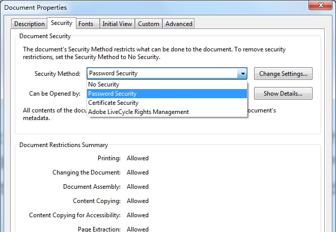 no security