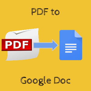تحويل pdf إلى google doc