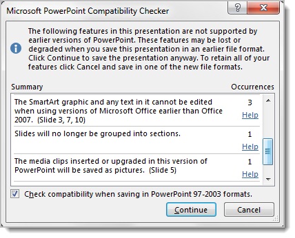 compatibility checker