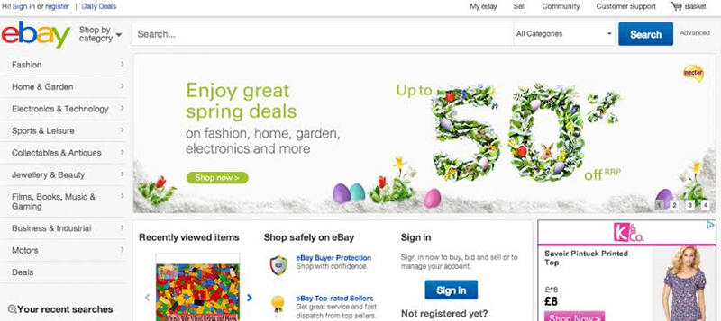 eBay Website