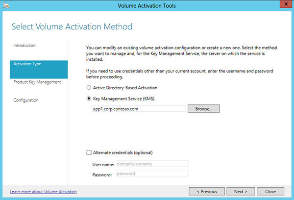 how to get an enterprise activation password