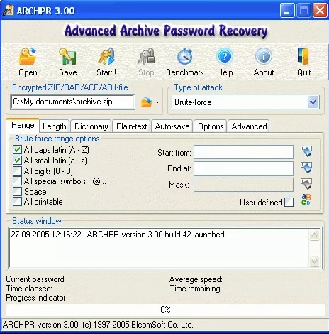 winrar password recovery software download