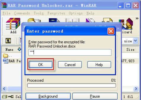 winrar password remover