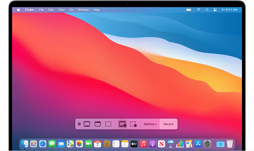 how to start screen recording on Mac