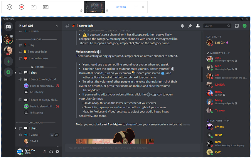 how to record yourself on discord - discord privacy and policy