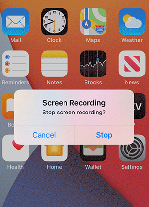 how to enable microphone when screen recording in iPhone
