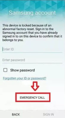 samsung account bypass