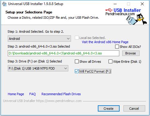 we will fat32 format
