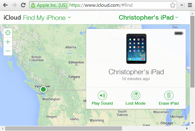 unlock ipad with find my iphone