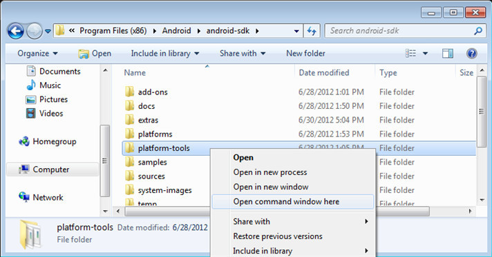 wifi password adb driver install