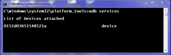 check command