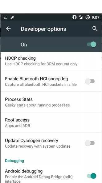 wifi password build number