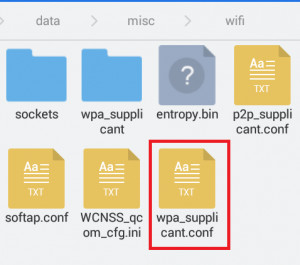 open file