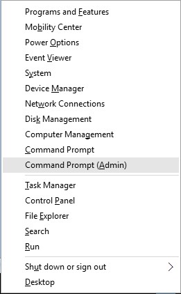 run cmd with admin privileges